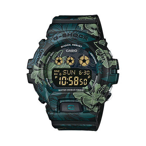 G-SHOCK S series Flower pattern Green - GMD-S6900F-1A